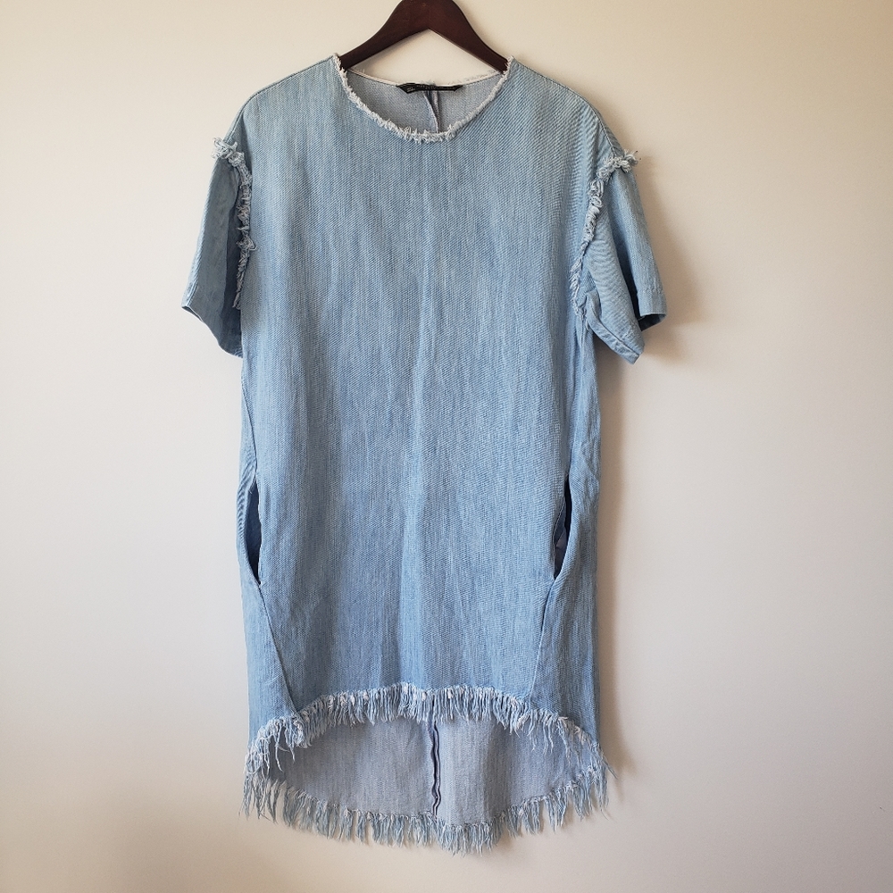 Zara denim dress